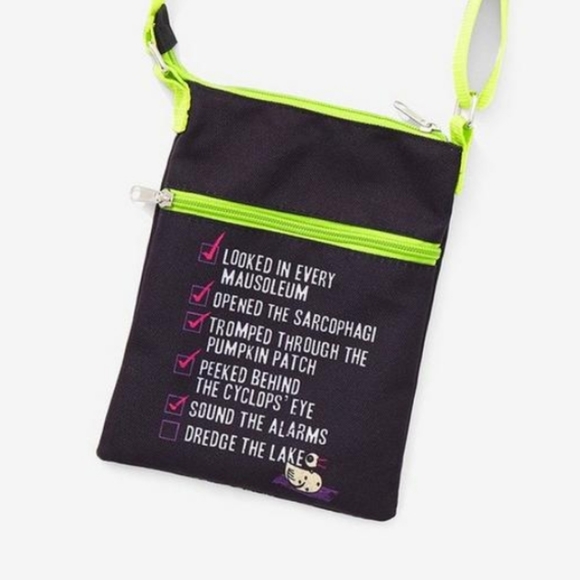 Nightmare Before Christmas "Missing Jack Skellington" Crossbody Bag 🎃👑 - Picture 2 of 4